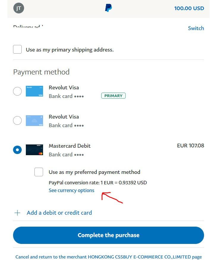 r/FashionReps - 🤑💵 [GUIDE] Want to avoid PayPal exchange fees when topping up? Read this and save money 💵🤑
