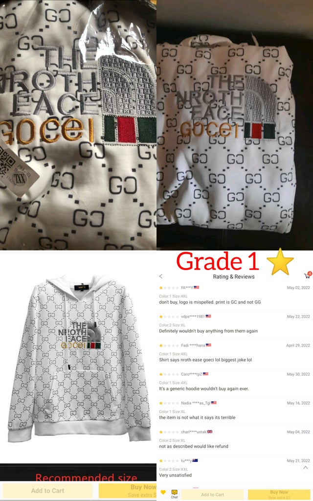r/DHgate - Buying designer replica clothing in DHgate: a visual guide (Part 1)